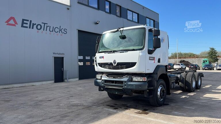 Châssis cabine Renault Kerax 450 DXI (BOITE MANUELLE / LAMES / BIG AXL...