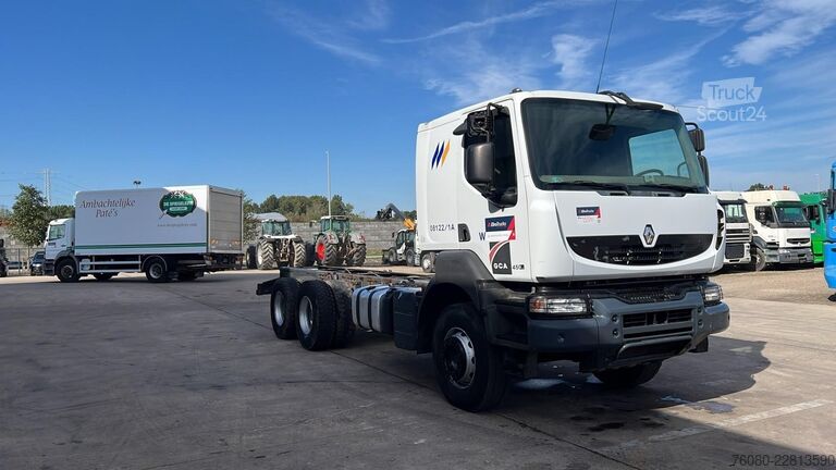 Châssis cabine Renault Kerax 450 DXI (BOITE MANUELLE / LAMES / BIG AXL...