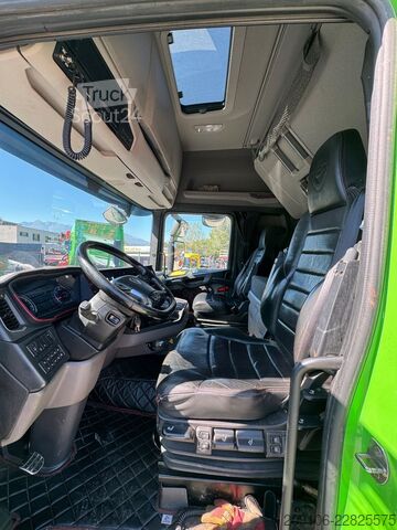 Camion forestier SCANIA R 770 Holztransport 6x4 Loglift F150 Retarder