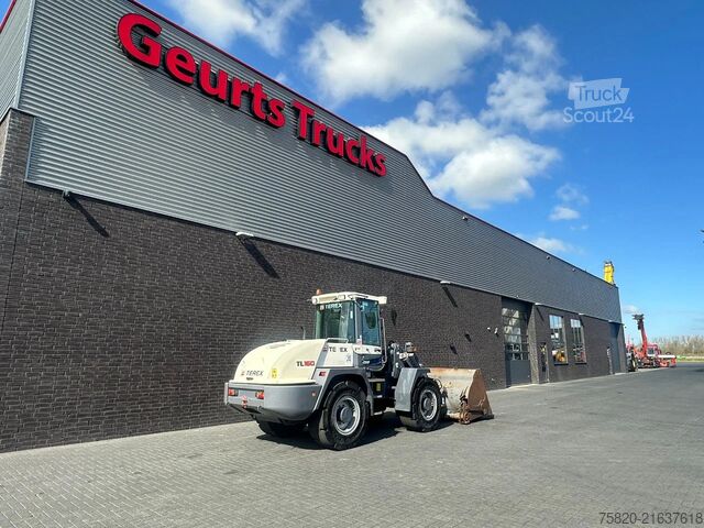 Loader Terex TL 160 +HOOGKIEPBAK+HYDRAULISCHE+VEEGBORSTEL