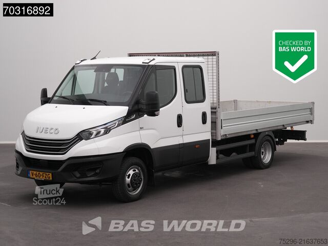 Plateau de chargement Iveco Daily 40C16 Automaat Dubbel Cabine Open Laadbak...