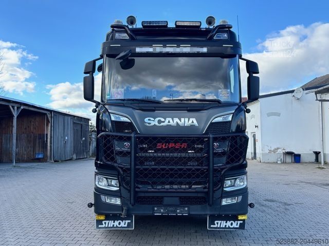 Trójstronna wywrotka SCANIA R580 6x4*V8*Bordmatik*Retarder*ALCOA*Meiller*TOP
