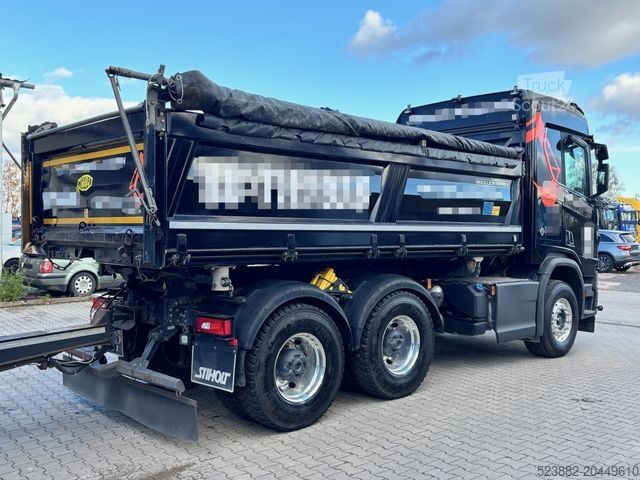 Trójstronna wywrotka SCANIA R580 6x4*V8*Bordmatik*Retarder*ALCOA*Meiller*TOP