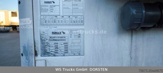 Reefer semitrailer SCHMITZ CARGOBULL Kühlauflieger Rohrbahn Hooks | Vector 1850 MT