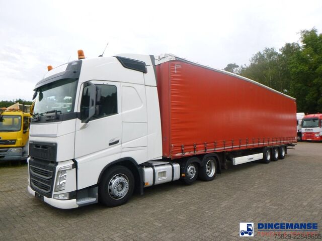 Standard-SZM Volvo + Krone FH 460 6x2 Euro 6 + Curtain side trailer SD