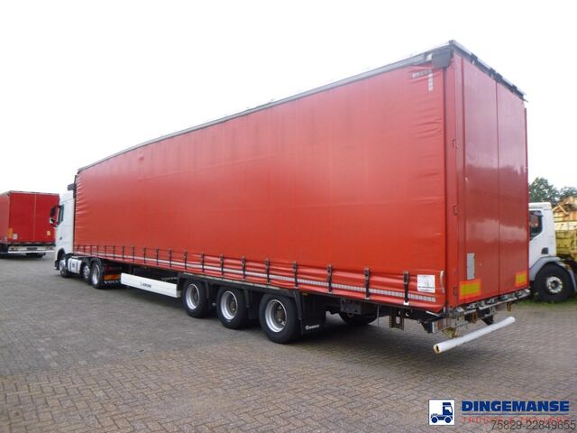 Standard-SZM Volvo + Krone FH 460 6x2 Euro 6 + Curtain side trailer SD