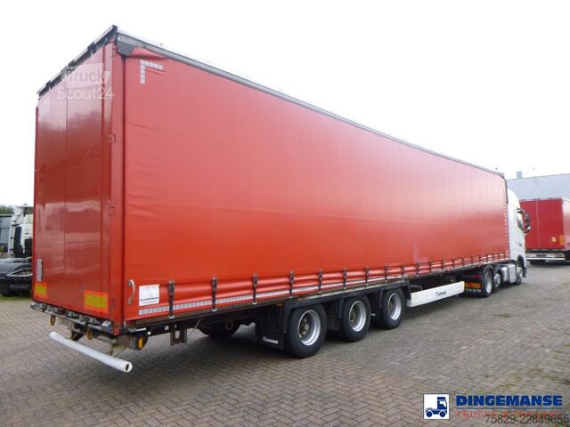 Standard-SZM Volvo + Krone FH 460 6x2 Euro 6 + Curtain side trailer SD
