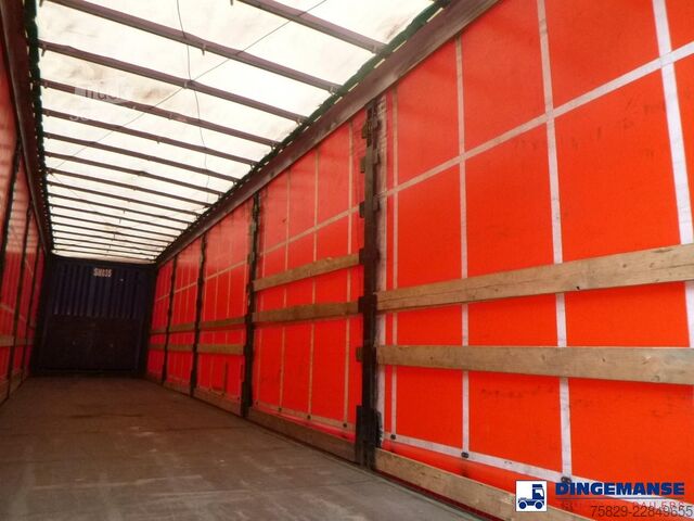 Standard-SZM Volvo + Krone FH 460 6x2 Euro 6 + Curtain side trailer SD