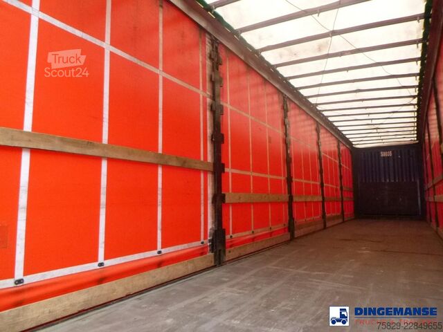 Standard-SZM Volvo + Krone FH 460 6x2 Euro 6 + Curtain side trailer SD