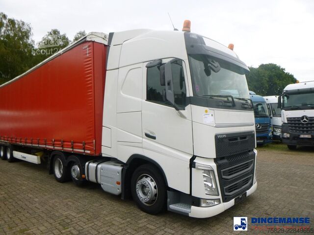 Standard-SZM Volvo + Krone FH 460 6x2 Euro 6 + Curtain side trailer SD