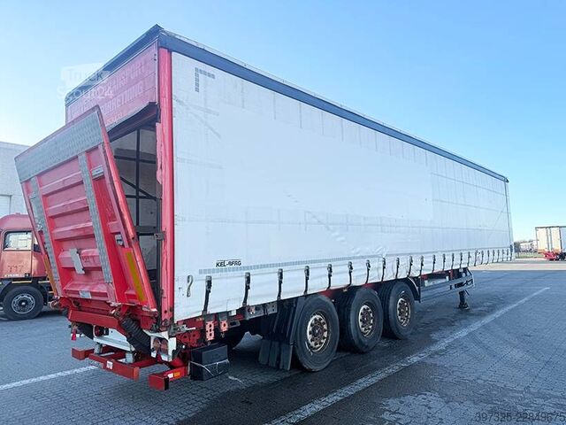 Плъзгащи се брезенти Kel-Berg 3 axle Curtainsider / Planenauflieger