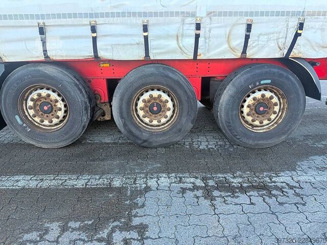 Плъзгащи се брезенти Kel-Berg 3 axle Curtainsider / Planenauflieger