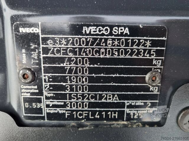 Saldētava Iveco Daily 40C17 B/E 10T Kuhlkoffer Supra 750 +30C/-...