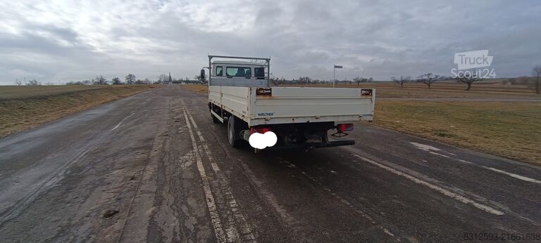 Ponyvával szerelt furgon MAN TGL 8.210