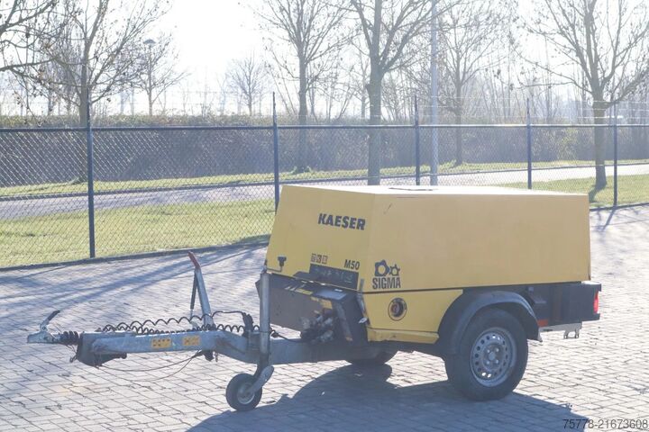 Koudecompressor Kaeser M50 | 7 BAR | 5000 L/MIN