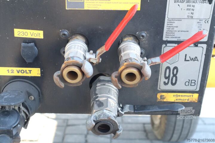 Koudecompressor Kaeser M50 | 7 BAR | 5000 L/MIN