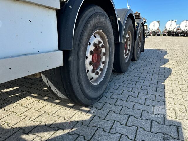 Konteinerių vežimas Van Hool 3-ASSIGE OPLEGGER 20FT/30FT ADR CHASSIS / galva...