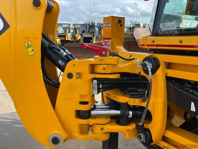 Ekskavatoriaus ir krautuvo derinys JCB 3DX 4WD hammerlines