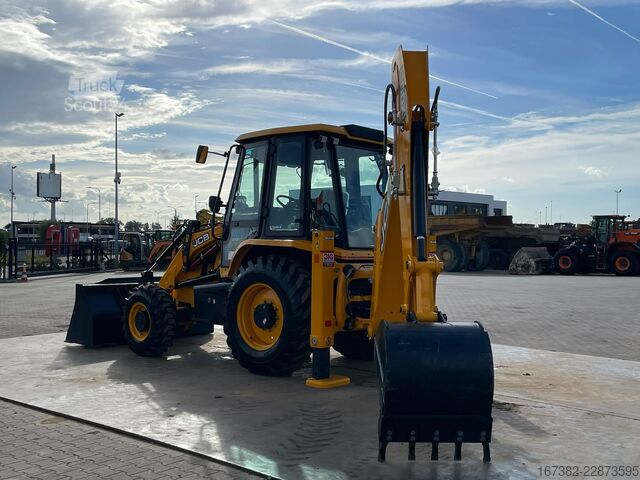 Ekskavatoriaus ir krautuvo derinys JCB 3DX 4WD hammerlines