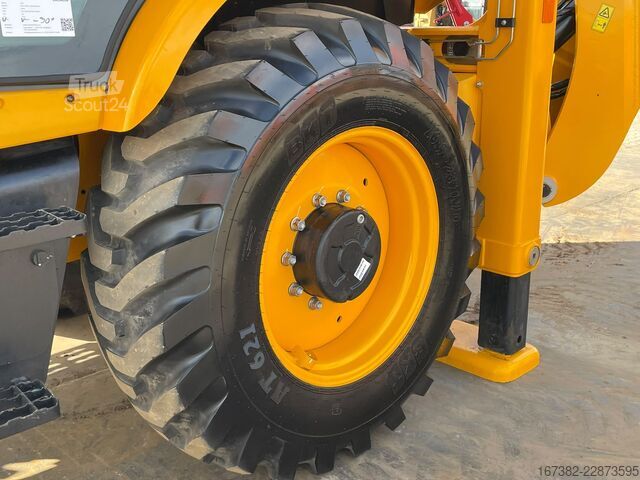 Ekskavatoriaus ir krautuvo derinys JCB 3DX 4WD hammerlines