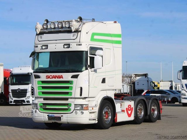 Standaard trekker SCANIA R500, RETARDER, 6X2, AIR SUSPENSIONS