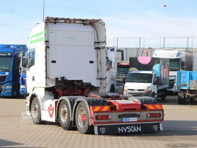 Standaard trekker SCANIA R500, RETARDER, 6X2, AIR SUSPENSIONS