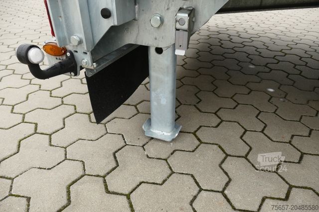 Trailer with working platform MÜLLER-MITTELTAL 14,4 to, Tand - Plateau- Tieflader, hydr. Rampen