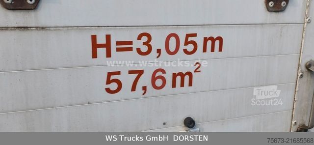 At taşıma römorku MENKE-JANZEN Menke 3 Stock | Hubdach | Tränken