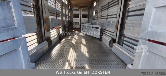 At taşıma römorku MENKE-JANZEN Menke 3 Stock | Hubdach | Tränken