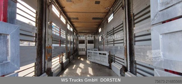 At taşıma römorku MENKE-JANZEN Menke 3 Stock | Hubdach | Tränken