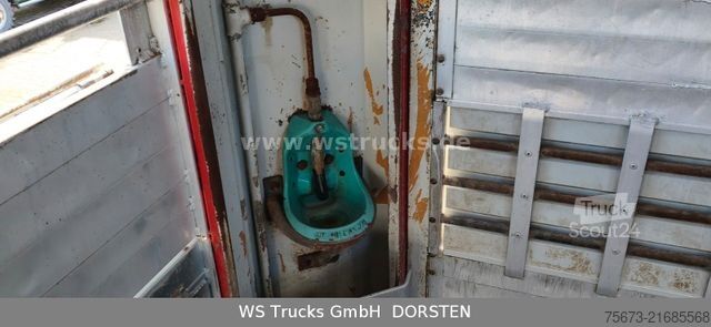 At taşıma römorku MENKE-JANZEN Menke 3 Stock | Hubdach | Tränken