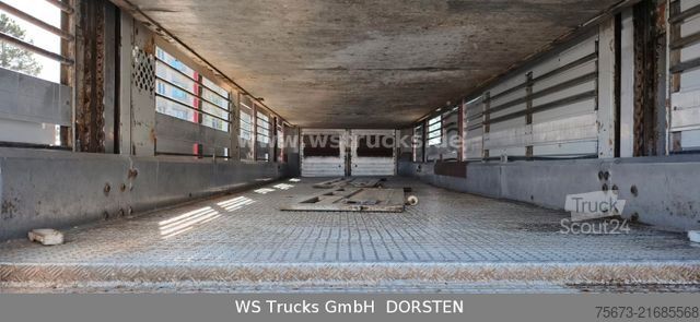 At taşıma römorku MENKE-JANZEN Menke 3 Stock | Hubdach | Tränken