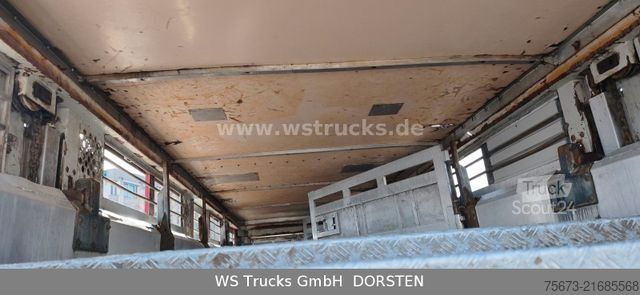 At taşıma römorku MENKE-JANZEN Menke 3 Stock | Hubdach | Tränken