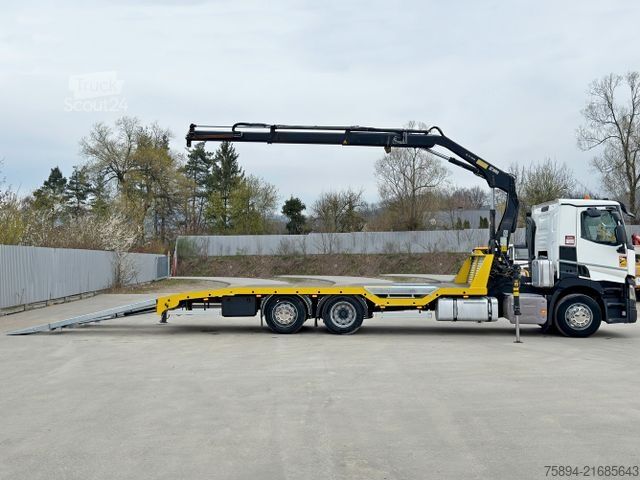 Carro attrezzi RENAULT T 380 * Abschleppwagen 7,50m* KRAN/FUNK* TOP