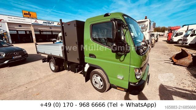 Furgón volquete MITSUBISHI Canter 3 C 15 mit Kipper + Werkzeugschrank