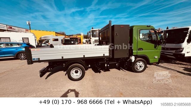 Furgón volquete MITSUBISHI Canter 3 C 15 mit Kipper + Werkzeugschrank