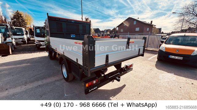Furgón volquete MITSUBISHI Canter 3 C 15 mit Kipper + Werkzeugschrank