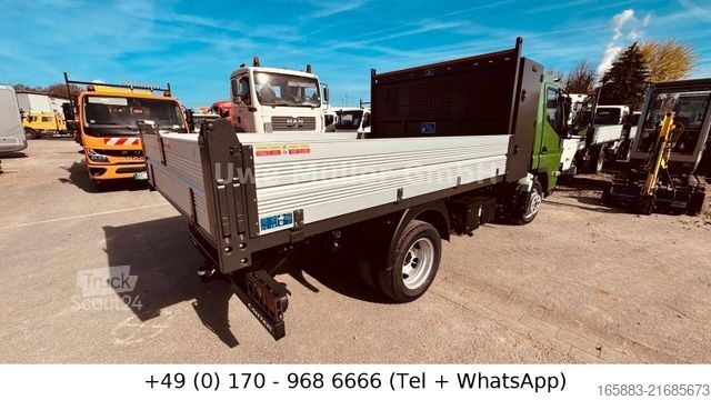 Furgón volquete FUSO Canter 3 C 15 mit Kipper + Werkzeugschrank