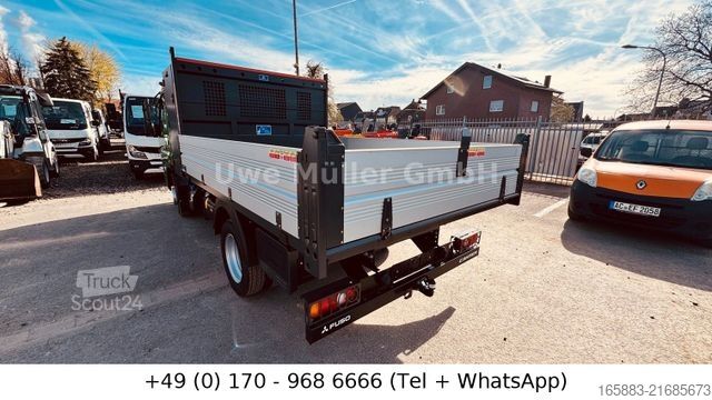 Furgón volquete FUSO Canter 3 C 15 mit Kipper + Werkzeugschrank