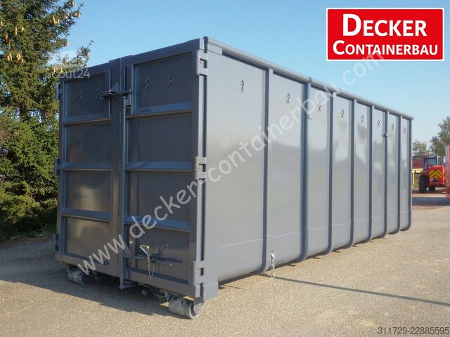Abrollcontainer Decker Containerbau Abrollcontainer, ECO ca.34 m³,Flügeltür