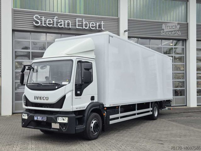 Vrachtwagen met bakwagen IVECO Eurocargo ML160E28/P EVI_E LBW AHK Kamera Klima