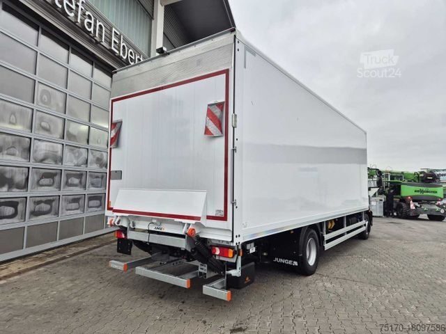 Vrachtwagen met bakwagen IVECO Eurocargo ML160E28/P EVI_E LBW AHK Kamera Klima