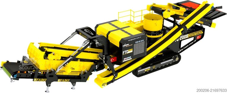 Britador FABO FTC-200S mobiler brecher