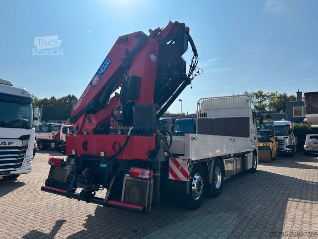 Auto-dizalica montirana na kamionu MAN 26.500 TGX HMF 4020 6x Hydrl.+4 JIB Bj 2021 Kran