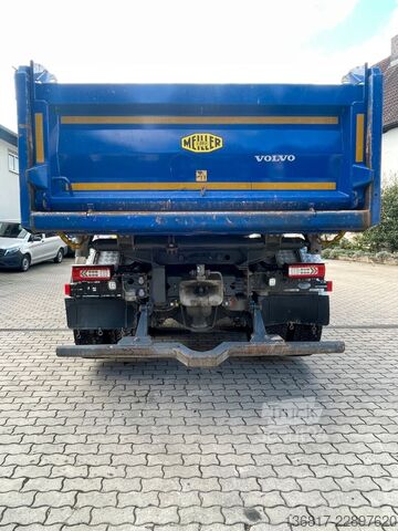 Tre-sidet tipbil VOLVO FMX 460 6x4 BLL Meiller Bordmatik Retarder TAAXL
