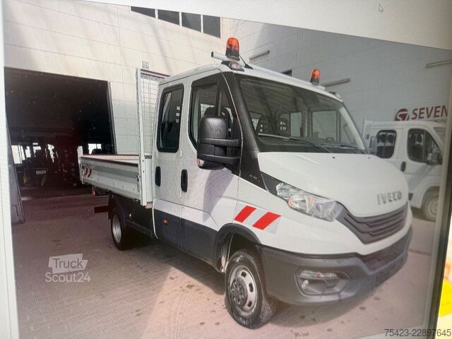 Kiepwagen bestelauto IVECO Daily 35C16 DOKA Kipper/Klima/AHK 3,5to