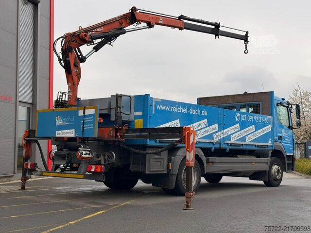 Ladepritsche Mercedes-Benz Atego 1223 4x2 Pritsche mit Heckladekran ATLAS