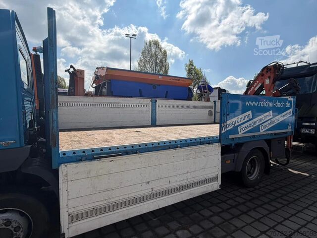 Ladepritsche Mercedes-Benz Atego 1223 4x2 Pritsche mit Heckladekran ATLAS