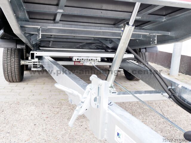 Släpvagn för tunga maskiner Hapert INDIGO HT2 3500kg 455x200x30cm Parabel