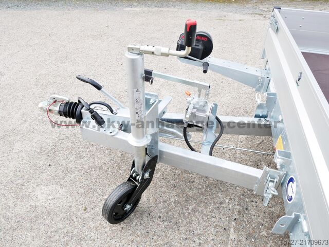 Släpvagn för tunga maskiner Hapert INDIGO HT2 3500kg 455x200x30cm Parabel